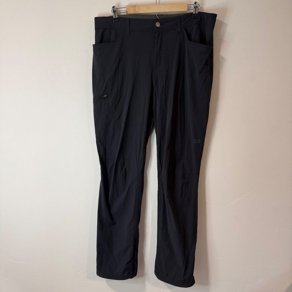 Outdoor Research Mens Ferrosi Hiking Pants 36 Black Good Lightweight Stretch